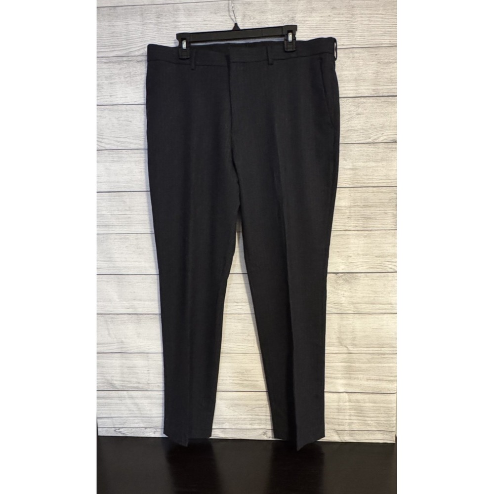 Slate & Stone Wool Blend Dress Pants 36R Gray Lined Straight‎ Slacks